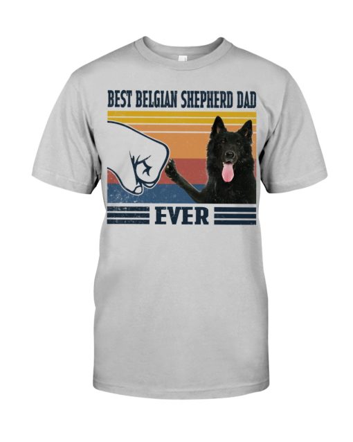 Best Basset Hound Dad Ever Shirt Vintage  Unisex T-shirt Father's Day Gift