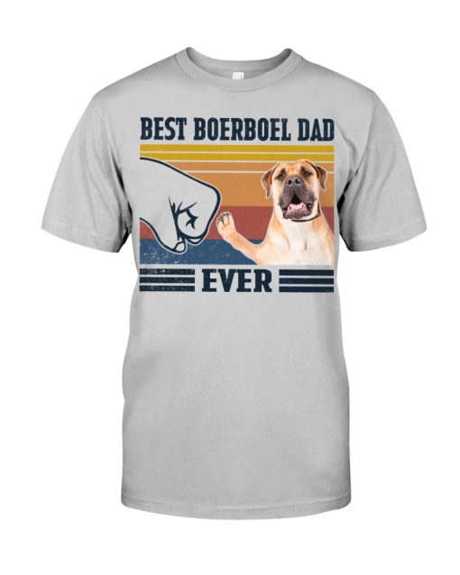 Best Basset Hound Dad Ever Shirt Vintage  Unisex T-shirt Father's Day Gift