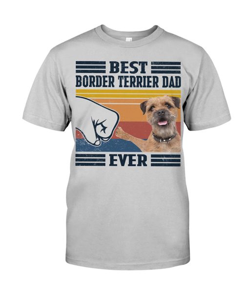 Best Basset Hound Dad Ever Shirt Vintage  Unisex T-shirt Father's Day Gift