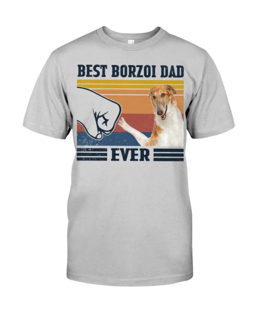 Best Basset Hound Dad Ever Shirt Vintage  Unisex T-shirt Father's Day Gift