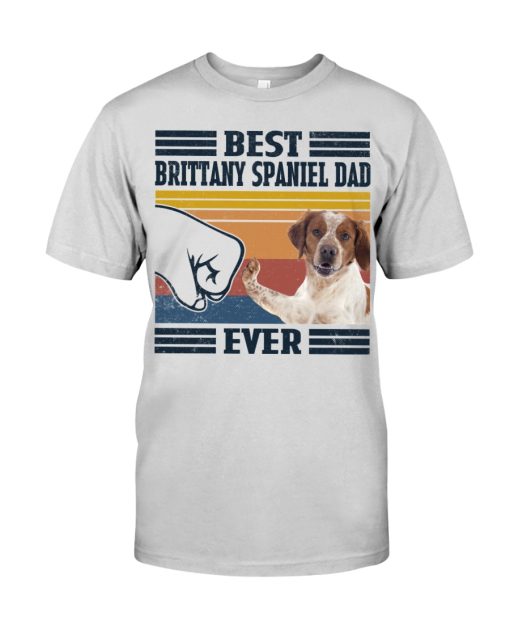 Best Boykin Spaniel Dad Ever Shirt Vintage  Unisex T-shirt Father's Day Gift