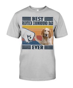 Basset Hound Best Dad Ever Shirt Vintage  Unisex T-shirt Father's Day Gift