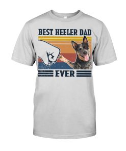 Basset Hound Best Dad Ever Shirt Vintage  Unisex T-shirt Father's Day Gift