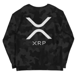 XRP Army x Mission to the Moon Black Camouflage Sweatshirt - Image 2