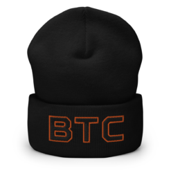 Bitcoin x BTC Varsity Cuffed Beanie