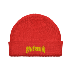 Ethereum: Flames Edition Fisherman Beanie