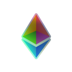 Ethereum Holographic Sticker - Image 3