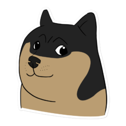 Doge: Funny Doge Batman Sticker - Image 3
