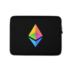 Ethereum Colorful Logo Laptop Sleeve