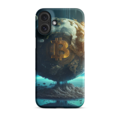 Bitcoin World Snap case for iPhone®