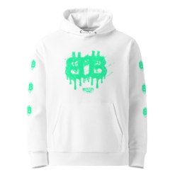 Bitcoin Paris Grafitti Hoodie - Image 3