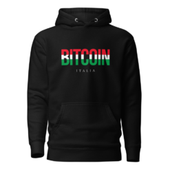 Bitcoin x Italian Flag Logo Hoodie