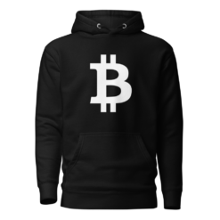 Large Bitcoin Logo Hoodie - Image 2