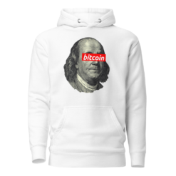 Benjamin Franklin x Bitcoin Premium Hoodie