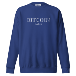 Bitcoin Paris Premium Sweatshirt - Image 3