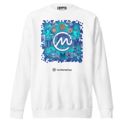 CoinMarketCap Illustration Doodle Sweatshirt