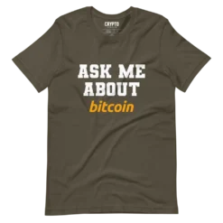Ask Me About Bitcoin T-Shirt - Image 4