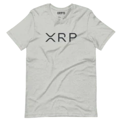 XRP (Ripple) Cryptocurrency Symbol V2 T-Shirt - Image 3