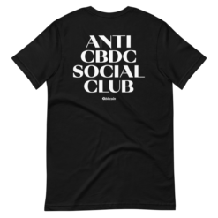 Anti CBDC Social Club T-Shirt - Image 2