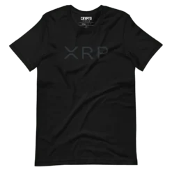 XRP (Ripple) Cryptocurrency Symbol V2 T-Shirt - Image 2