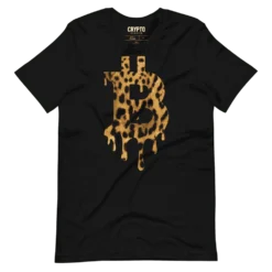 Bitcoin Melting Leopard T-Shirt - Image 2
