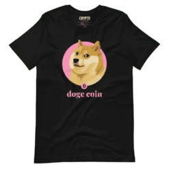 DogeCoin Pink T-Shirt - Image 2