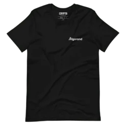 Algorand Small Logo Black T-Shirt