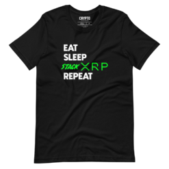 Eat, Sleep, Stack XRP, Repeat T-Shirt