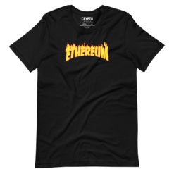 Ethereum: Flames Edition T-Shirt - Image 2