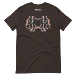 Bitcoin: Airbrush Logo T-Shirt - Image 2