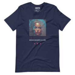 Satoshi Nakamoto is a Girl T-Shirt - Image 2