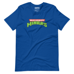 Middleage Blockchain Crypto Miners T-Shirt - Image 4