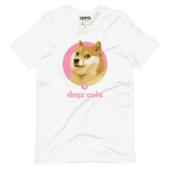 DogeCoin Pink T-Shirt - Image 3