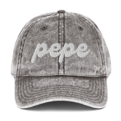 $PEPE Vintage Baseball Cap - Image 3